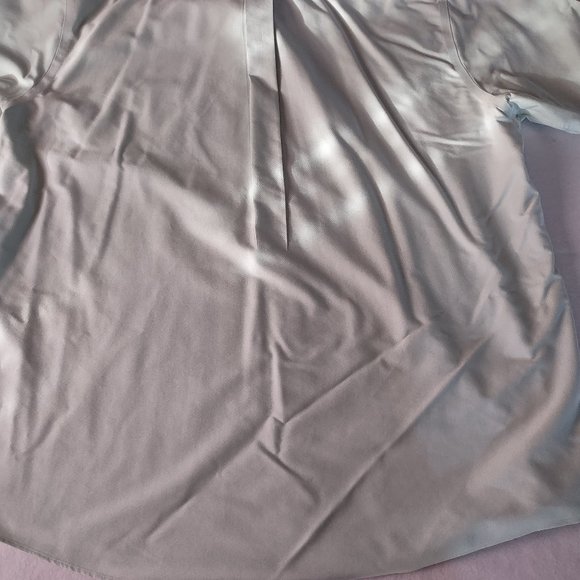 Mens L.L. Bean Short Sleeve Wrinkle Resistant Fitted Size 171/2 REG - Picture 13 of 13